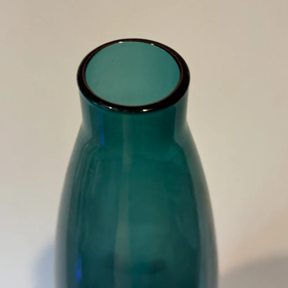 IKEA Blown Glass Bottle Vase